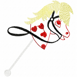 Horses Embroidery Design 6 Horses Embroidery Design 6